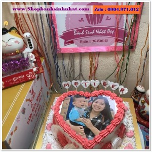 Bánh Sinh Nhật In Hình Ảnh - H484